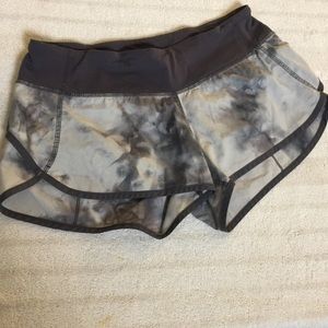 Lululemon Athletica Speed Up Shorts Tie Dye